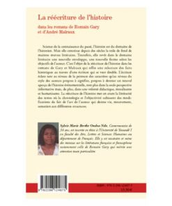 Alternative view of La Réécriture de l’Histoire dans les Romans de Romain Gary et d’André Malraux
