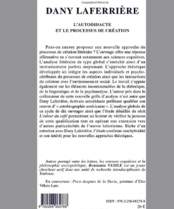 Alternative view of Dany Laferrière L’Autodictate et le Processus de Création