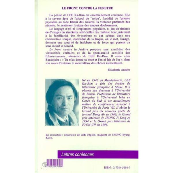 Le Front Contre la Fenêtre de LEE KA-RIM – Image 2