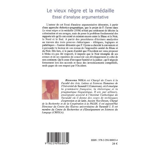 Le Vieux Nègre et la Médaille (Essai d’Analyse Argumentative) – Image 2