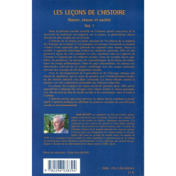 Alternative view of Les Leçons de l’Histoire Nature, Chasse et Société vol 1