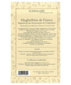 Alternative view of Maghrébins de France Regards sur les Dynamiques de l’Intégration