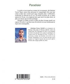 Alternative view of Paradisier, Poésie (Anglais) Broché, 1 avril 2008, Édition française de Ghislain Victor Njayi