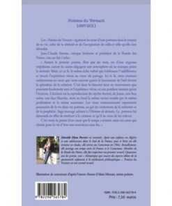 Alternative view of Poésies du Versant, 1997-2011 de Danièle Elom Perrier