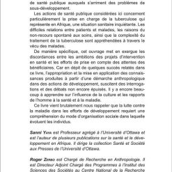 Alternative view of Santé Publique, Anthropologie De La Santé Et Développement En Afrique