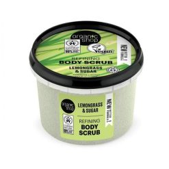 ORGANIC SHOP-Lemongrass & Sugar Refining Body Scrub, 250ml