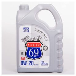 69 North Huile moteur SAE 0W-20 Carafe de 5 litres Pour 12 000 Km