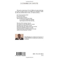 Alternative view of A l'ombre du doute: Poésie Broché, 1 décembre 2010 de Duny Fongang