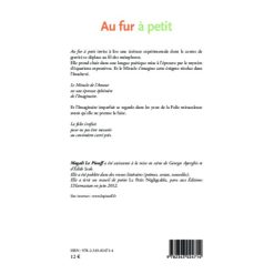Alternative view of Au fur à petit (Anglais) Broché, 1 janvier 2014, Édition française de Magali Le Piouff