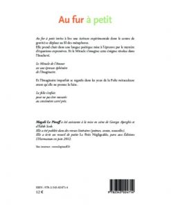 Alternative view of Au fur à petit (Anglais) Broché, 1 janvier 2014, Édition française de Magali Le Piouff