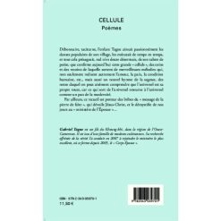 Alternative view of Cellule: Poèmes Broché, Livre grand format, 1 octobre 2014 de Gabriel Tagne