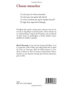 Alternative view of Chasse-mouches: Poèmes (Anglais) Broché, 1 janvier 2013, Édition française de Raviel Karmady
