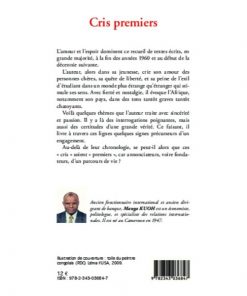 Alternative view of Cris premiers: Amour et espoir Poèmes (Anglais) Broché, 1 juillet 2014, Édition française de Manga Kuoh