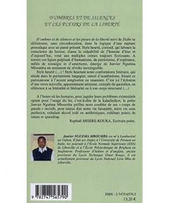Alternative view of D'Ombres et de Silences et les Pleurs de la Liberté Suivi de: suivi de Dzibe Poèmes (Anglais) Broché, 1 décembre 2004, édition française de Mboumba janvier Nguema
