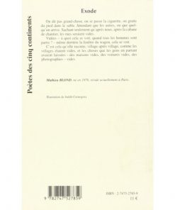 Alternative view of EXODE Broché, Édition française de Mathieu Blond