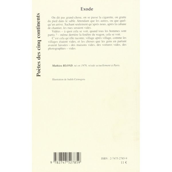 EXODE Broché, Édition française de Mathieu Blond – Image 2