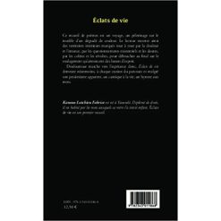 Alternative view of Eclats de vie: Poèmes (Anglais) Broché ,1 juillet 2013, Édition française de Fabrice Kanouo L.