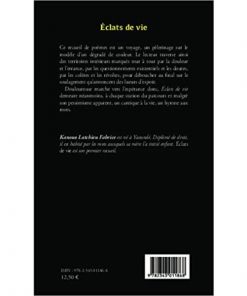 Alternative view of Eclats de vie: Poèmes (Anglais) Broché ,1 juillet 2013, Édition française de Fabrice Kanouo L.