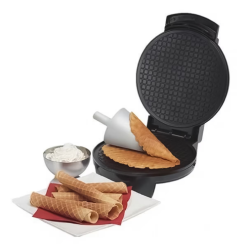 Alternative view of Crêpière, Gaufrier Sokany SK135, Garantie 1 Mois