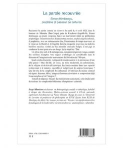 Alternative view of La Parole Recouvrée (Simon Kimbangu, Prophète Et Passeur De Cultures)