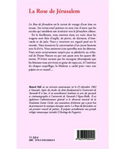 Alternative view of La Rose de Jérusalem, Poèmes de Benoît Ndi, Collection : Harmattan Cameroun