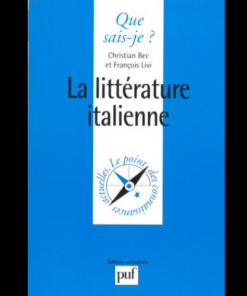 La Littérature Italienne