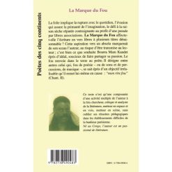 Alternative view of La marque du fou Broché, 1 janvier 2000 de Mam Kandet Bourra