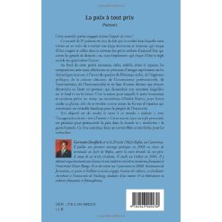 Alternative view of La paix à tout prix: Poèmes Broché, 1 octobre 2013 de Germain Donfack