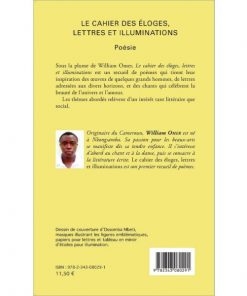 Alternative view of Le cahier des éloges, lettres et illuminations: Poésie (Anglais) Broché, 4 décembre 2015, Édition française de William Omer