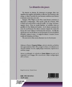 Alternative view of Le désordre des jours, Broché, 1 déc. 2013 Édition française par Sonia Delmas et Françoise Delmas