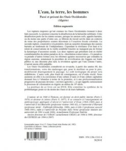 Alternative view of L’eau, La Terre, Les Hommes Passé et Présent des Oasis Occidentales (Algérie)