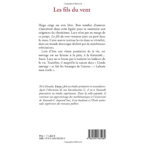 Les fils du vent: Poèmes (Anglais) Broché, 1 mai 2012, Édition française par Lucie – Image 2