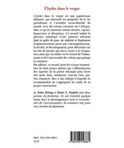 Alternative view of L'hydre dans le verger: Poèmes (Anglais) Broché, 4 janvier 2012, Édition française de A. Faha Taleng et Paule S. Nanfah