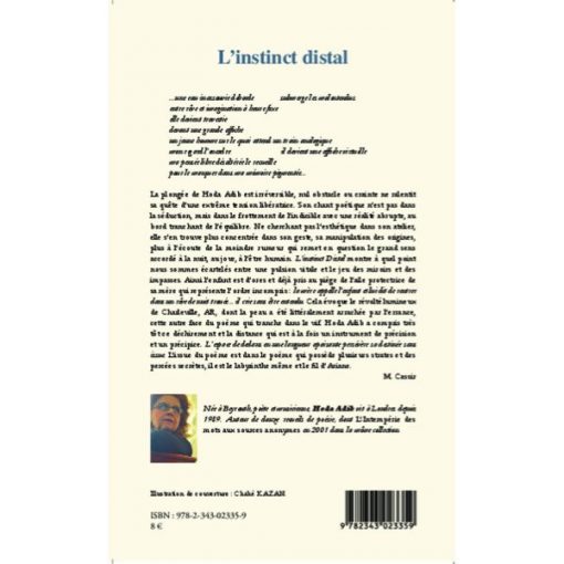 L'instinct distal (Anglais) Broché, 1 février 2014, Édition française de Hoda Adib – Image 2