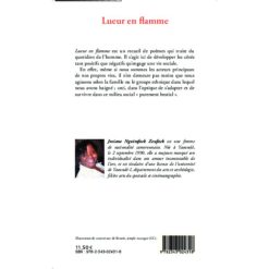 Alternative view of Lueur en flamme, Poèmes de Josiane Nguimfack Zeufack, Collection: Harmattan Cameroun