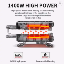 Alternative view of Machine à Biscuits 1400 W anti-adhésive électrique SOKANY