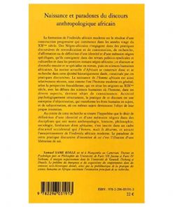 Alternative view of Naissance Et Paradoxes Du Discours Anthropologique Africain