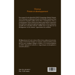 Alternative view of Oremus Poésie et Développement