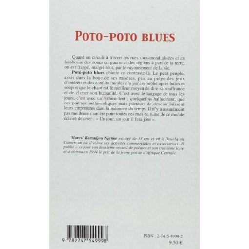 Poto-Poto Blues ( Anglais) Broché, 1 novembre 2003, Édition française de Marcel Kemadjou Njanke – Image 2