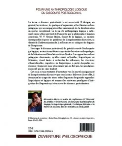 Alternative view of Pour Une Anthropologie Logique Du Discours