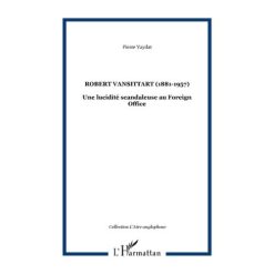 Robert Vansittart (1881-1957)