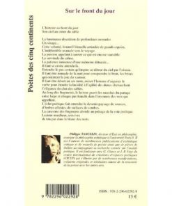 Alternative view of Sur le front du jour de Philippe Tancelin, Collection : Poètes des cinq continents