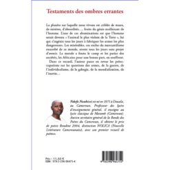 Alternative view of Testaments des ombres errantes, Poèmes de Ndefo Noubissi