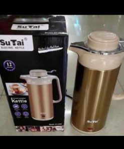 Alternative view of Thermos, Bouilloire Electrique 2 en 1 Su Tai 2,5 Litres 1500W Couleur Or