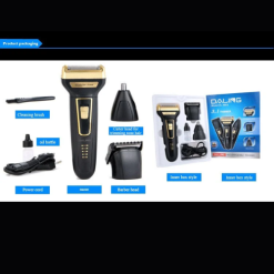 Alternative view of Daling Modèle DL-9001 3 en 1 Tondeuse/Rasoir pour Nez, Oreilles et Cheveux