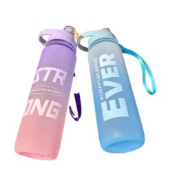 Alternative view of Bouteille d'eau, Gourde en Plastique avec Ligne d'échelle 1 Litre