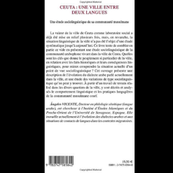 Alternative view of Ceuta : Une Ville Entre Deux Langues (Une Etude Sociolinguistique de sa Communauté Musulmane)