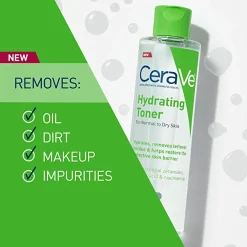 Alternative view of CeraVe Lotion Tonique Hydratante pour Peaux Normales à Sèches sans Alcool - 200ml