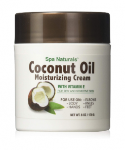 Coconut Oil Moisturizing Cream Spa Naturals (170g)