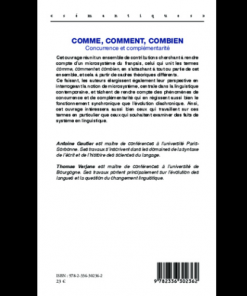 Alternative view of Comme, Comment, Combien Concurrence et Complémentarité